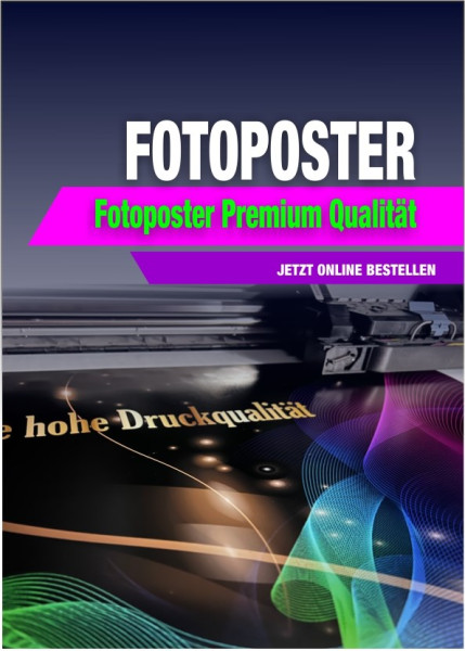 Fotoposter Premium Poster Qualität 170g/m²